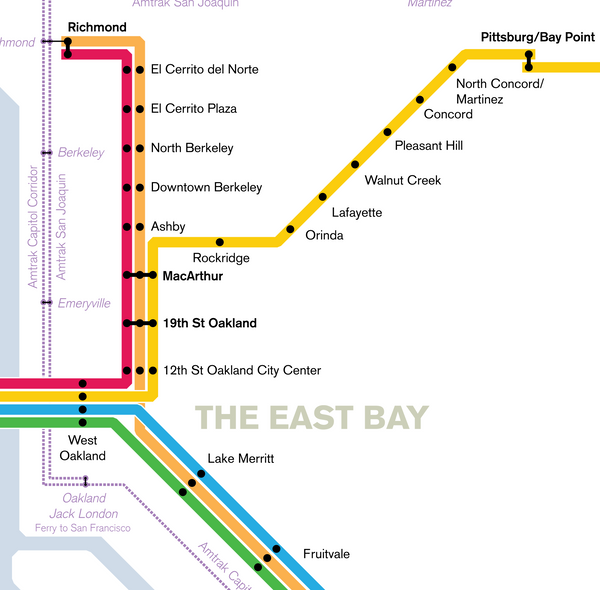 San Francisco Bay Area rail transit, 2023
