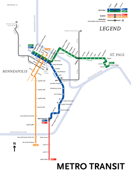 Metro Transit (Minneapolis-St Paul), 2022