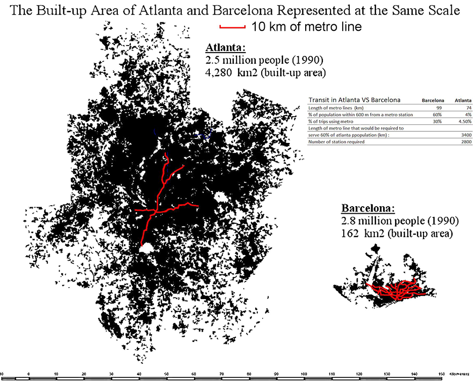 On reaching the natural endpoint of suburban development