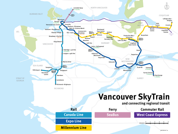 Vancouver SkyTrain, 2024